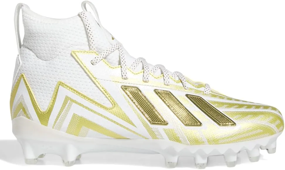 adidas Mens Freak 23 - Inline Sneakers Shoes - Gold, White - Size 6.5 M