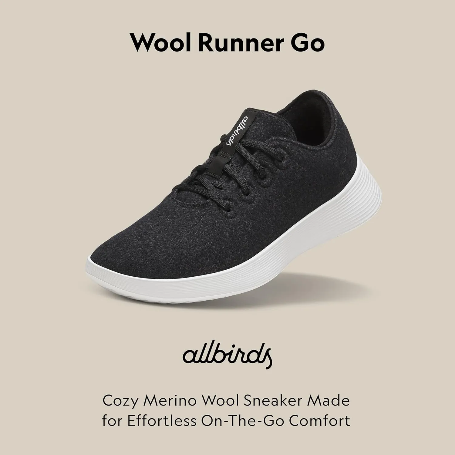 Allbirds Men's Wool Runner Go Sneaker