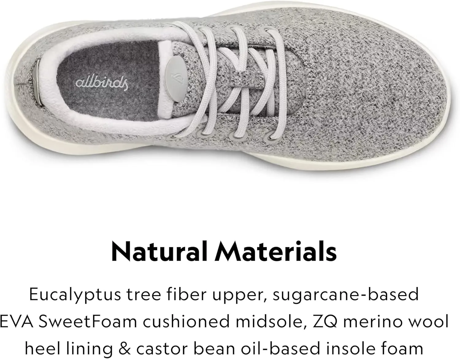 Allbirds Men’s Wool Runner Mizzles Water-Repellent Breathable Casual Walking Sneakers Made with Eco-Friendly Merino Wool