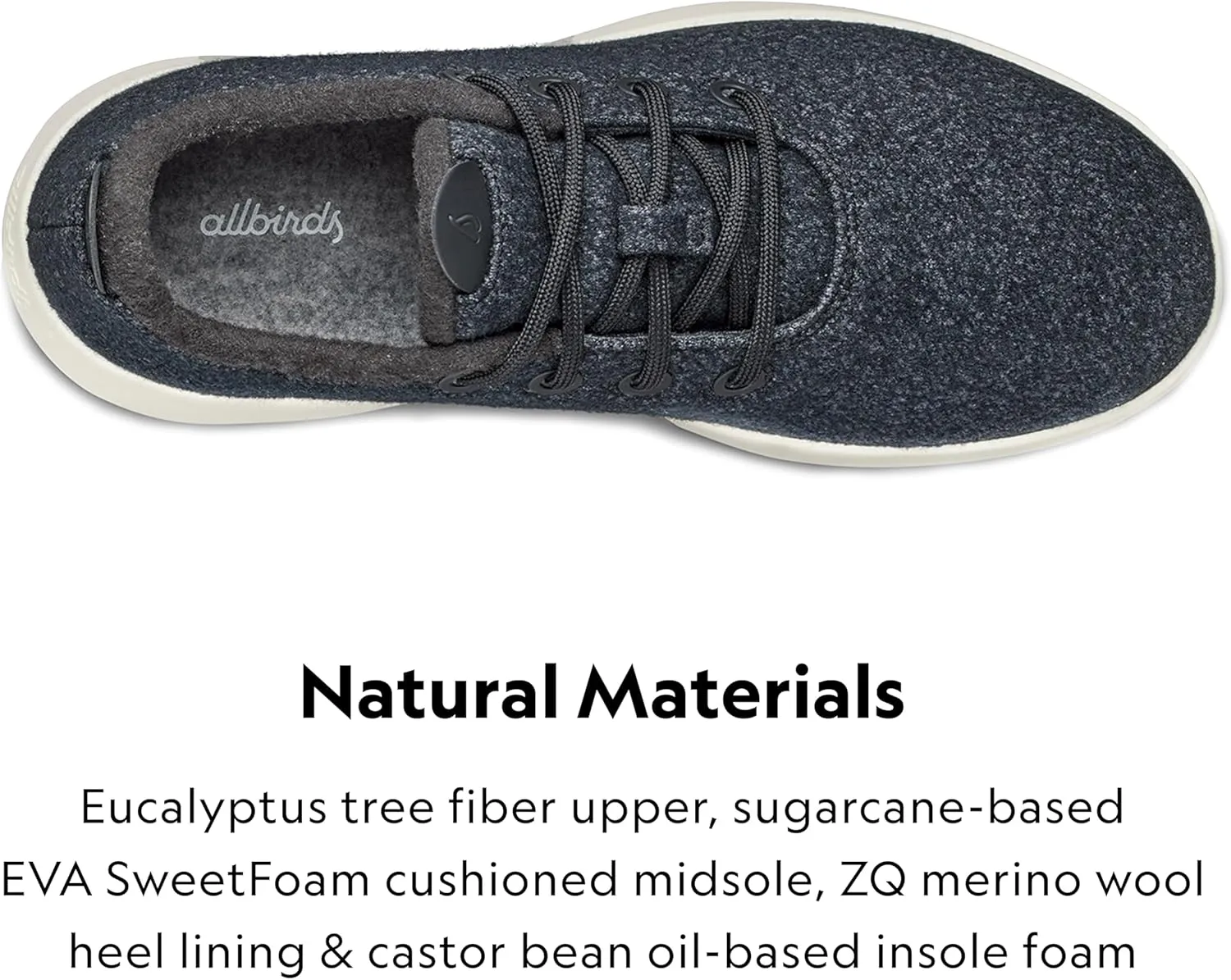 Allbirds Women’s Wool Runner Mizzles Water-Repellent Breathable Casual Walking Sneakers Made with Eco-Friendly Merino Wool