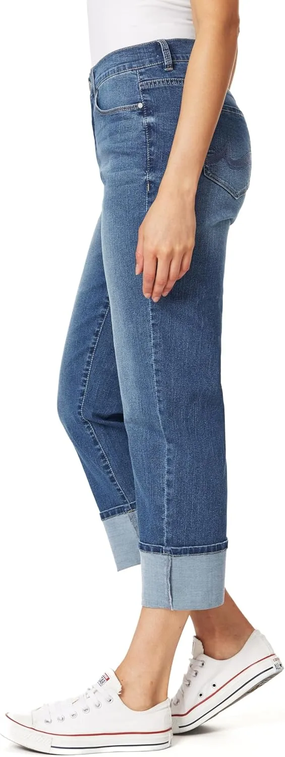 Angels Forever Young Women's Signature Straight Crop Jeans