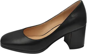 Axellion Pumps for Women, Chunky Heel Low Top Loafers Japanese Uniform Slip On Pumps Shoes JK Lolita Anime Cosplay Shoes with Small Buckle