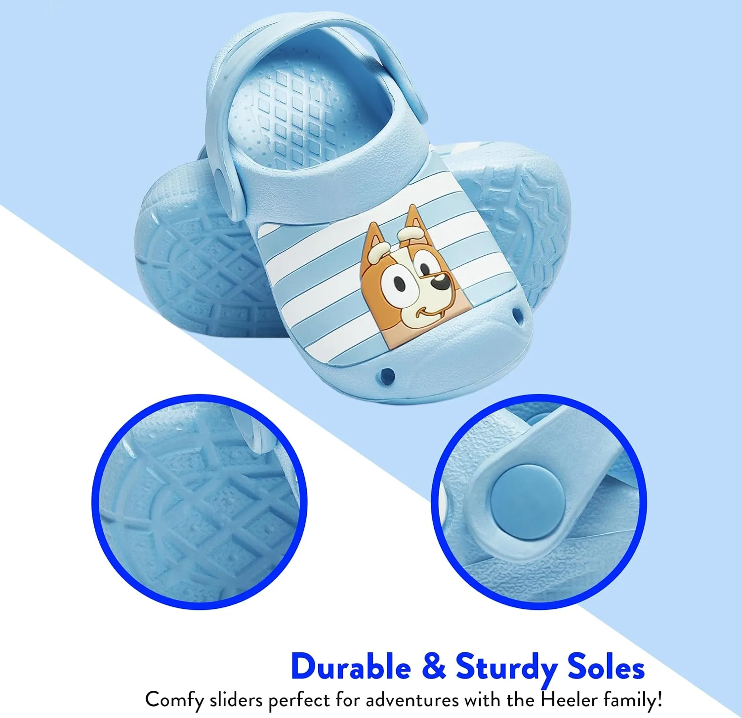 Bluey Clogs | Bingo Boys Clogs | Fun Sandals for Boys | Kids Sandals