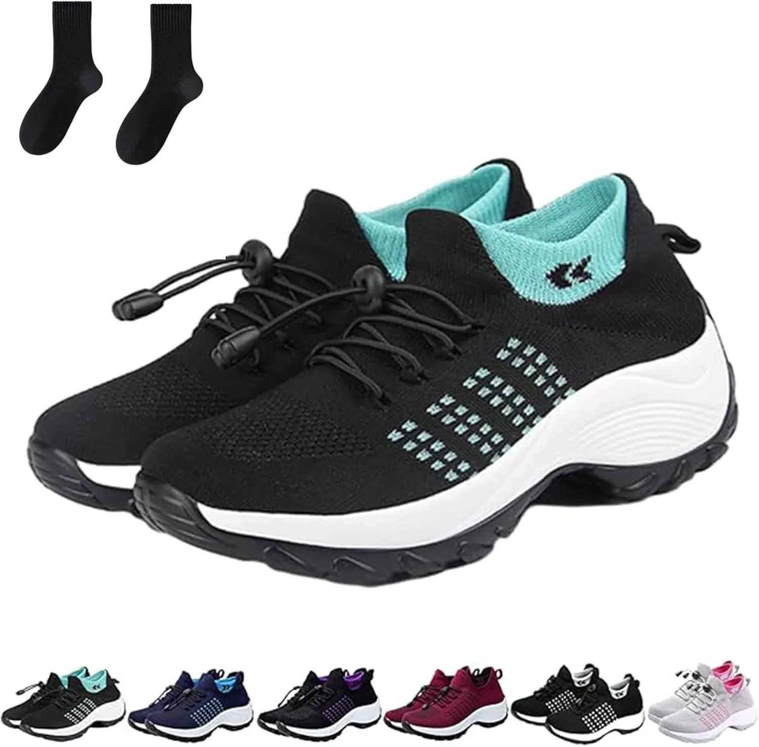 Comfort Wear Orthowear Shoes for Women, Ortho Stretch Cushion Sneakers with Air Insole for All Day Support