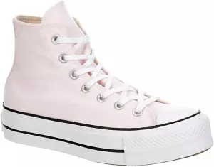 Converse Unisex Chuck Taylor All Star Lift High Decade Canvas Sneaker - Lace up Closure Style - Pink/Pale Pink/White/Black, 10 Women/8 Men