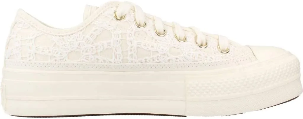 Converse Women's Chuck Taylor All Star Lift Platform Denim Fashion Sneakers