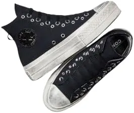 Converse Women's Chuck Taylor All Star Lift Platform Denim Fashion Sneakers