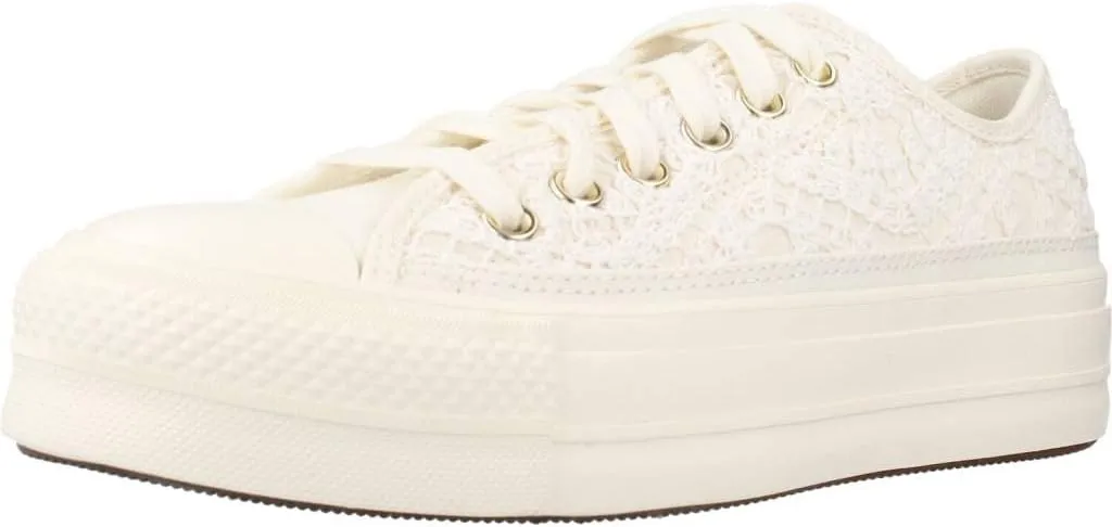 Converse Women's Chuck Taylor All Star Lift Platform Denim Fashion Sneakers