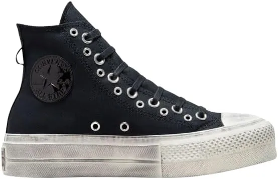 Converse Women's Chuck Taylor All Star Lift Platform Denim Fashion Sneakers