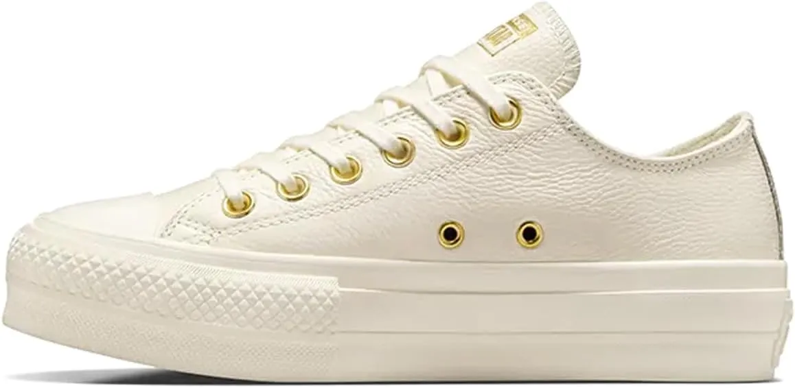 Converse Women's Chuck Taylor All Star Lift Platform Gold Sneakers