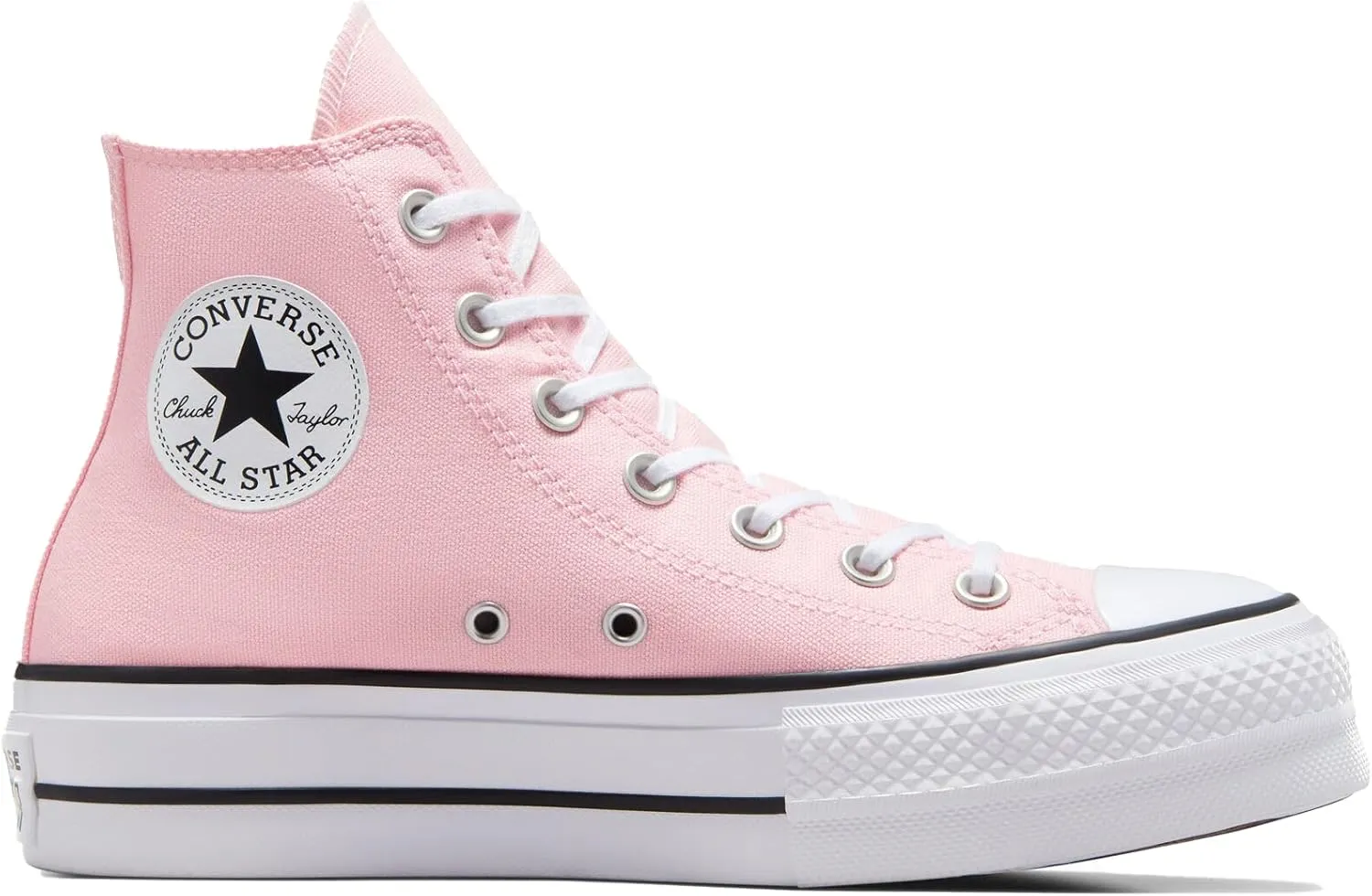 Converse Women's Chuck Taylor All Star Lift Sneakers, Donut/Glaze/White/Black, 8 Medium US