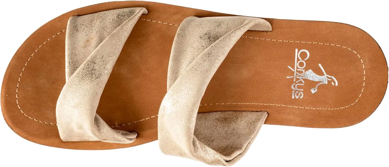 Corkys Footwear With A Twist Womens Slide on Sandals