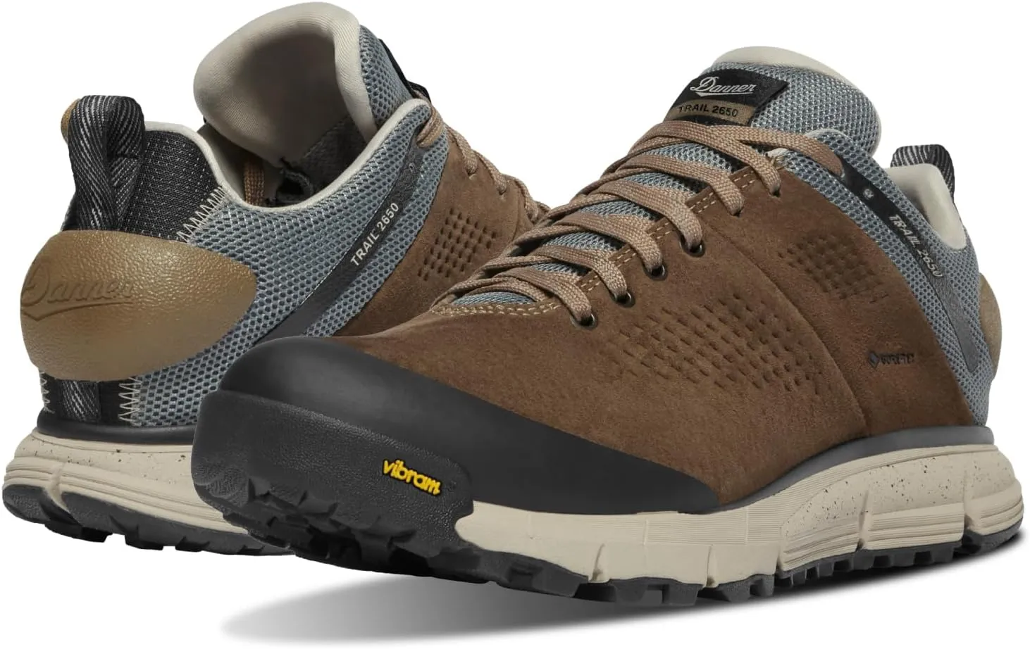 Danner Trail 2650 3” Hiking Shoes for Women - Durable Suede & Textile Upper with Breathable Mesh Lining, Ortholite Footbed & Vibram Traction Outsole
