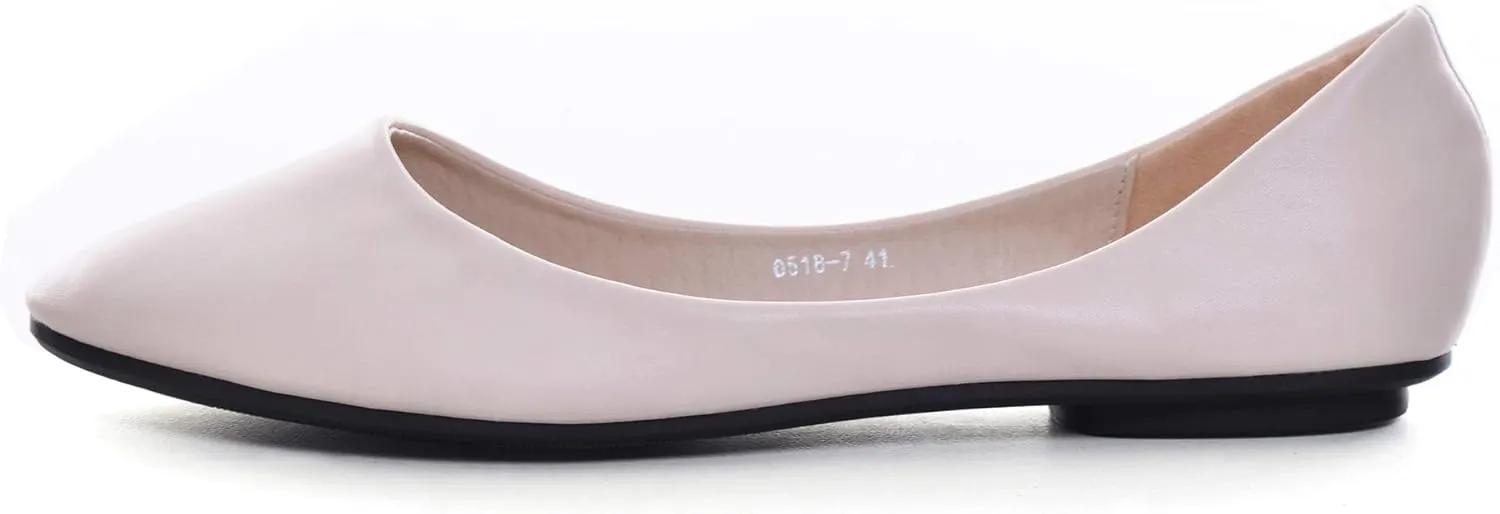Dear Time Women Buckle Ballet Flat Shoes Square Toe Loafers Comfortable Wedding Shoes for Girls
