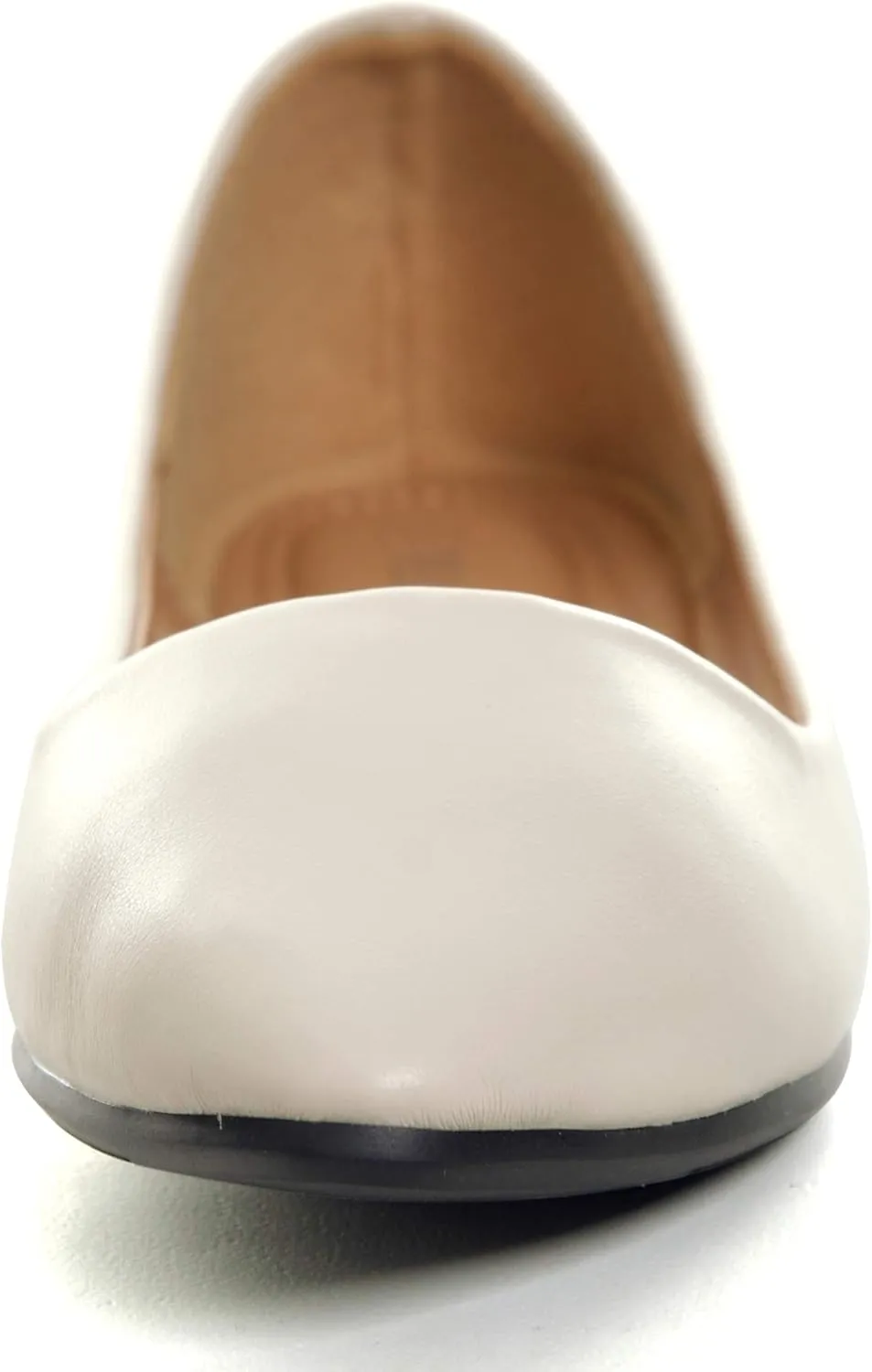 Dear Time Women Buckle Ballet Flat Shoes Square Toe Loafers Comfortable Wedding Shoes for Girls