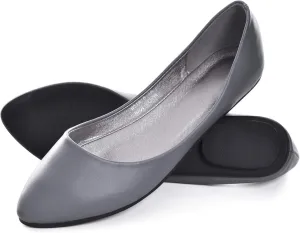 Dear Time Women Buckle Ballet Flat Shoes Square Toe Loafers Comfortable Wedding Shoes for Girls