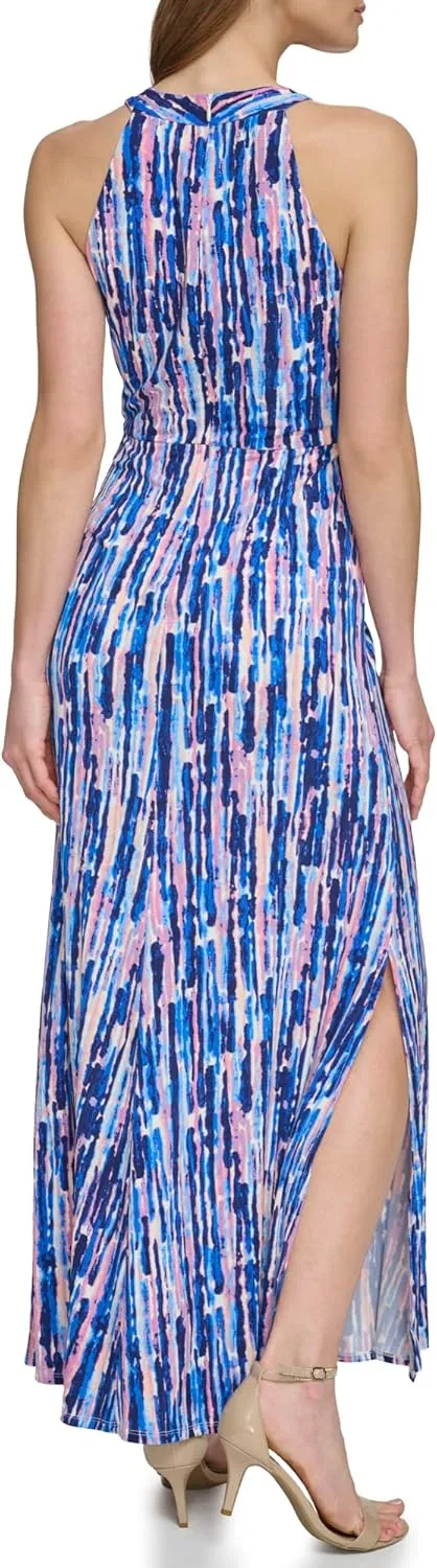 Eliza J Women's Desk to Dinner Halter Neck Dress