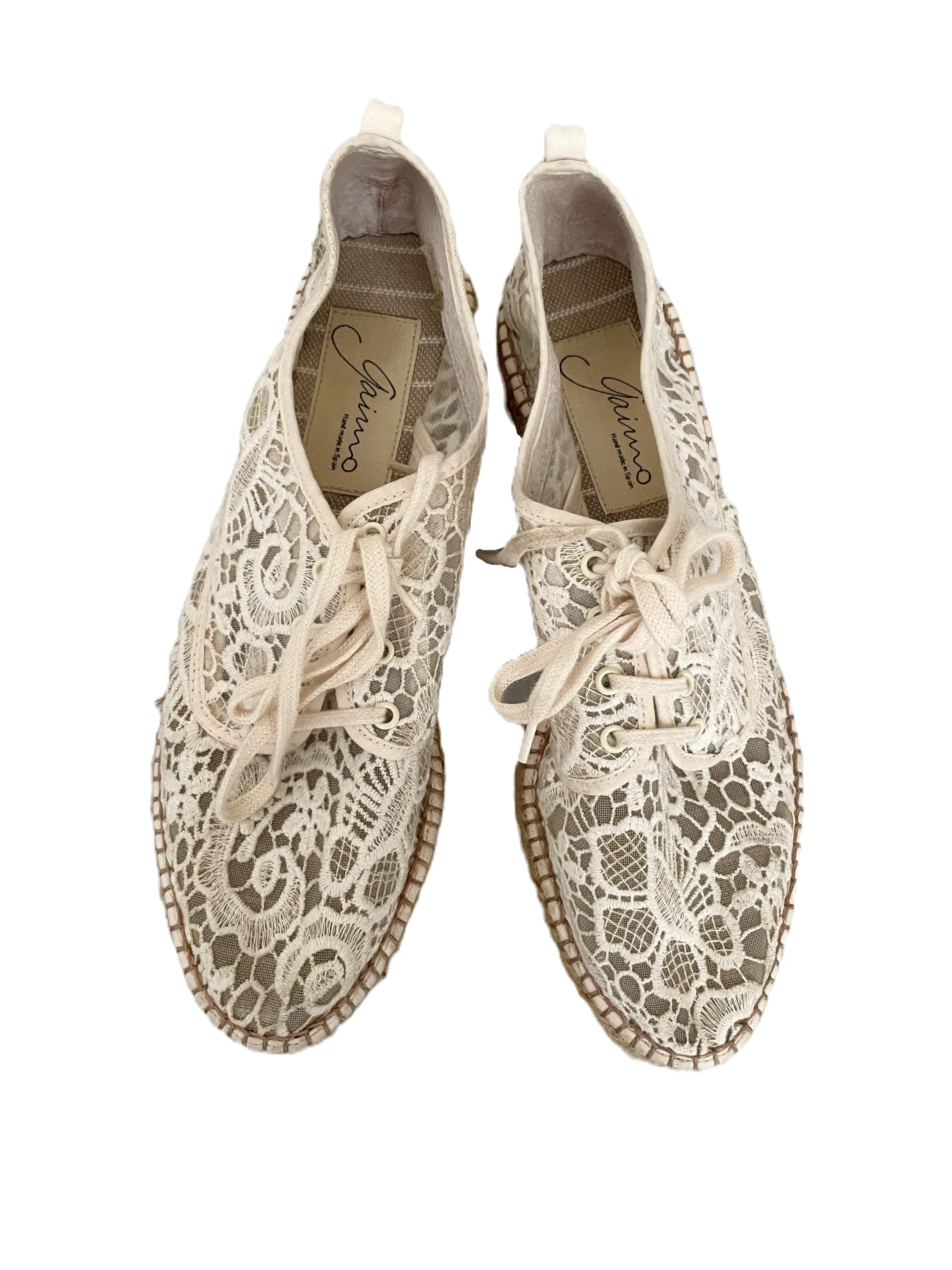 Gaimo Lace Espadrilles UK 7
