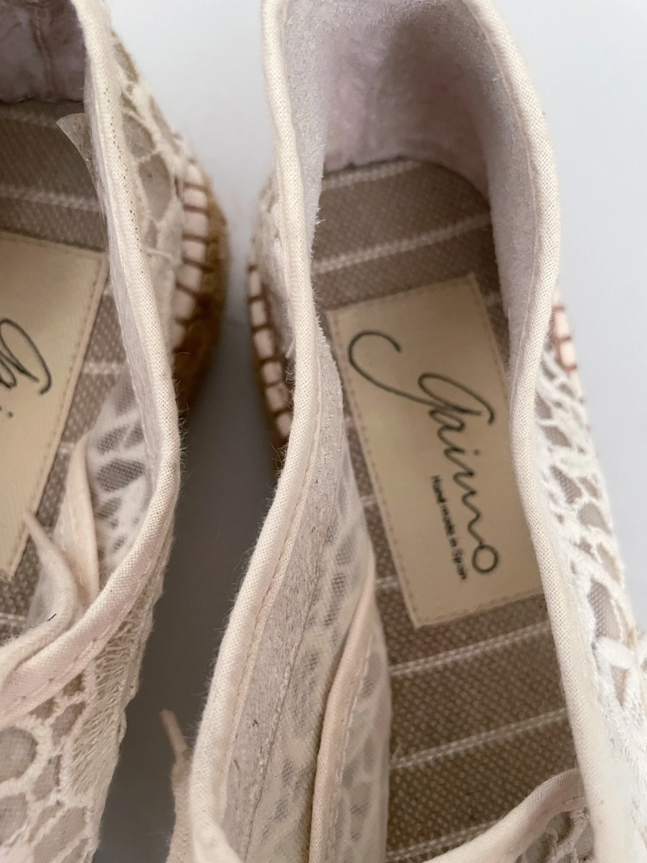 Gaimo Lace Espadrilles UK 7
