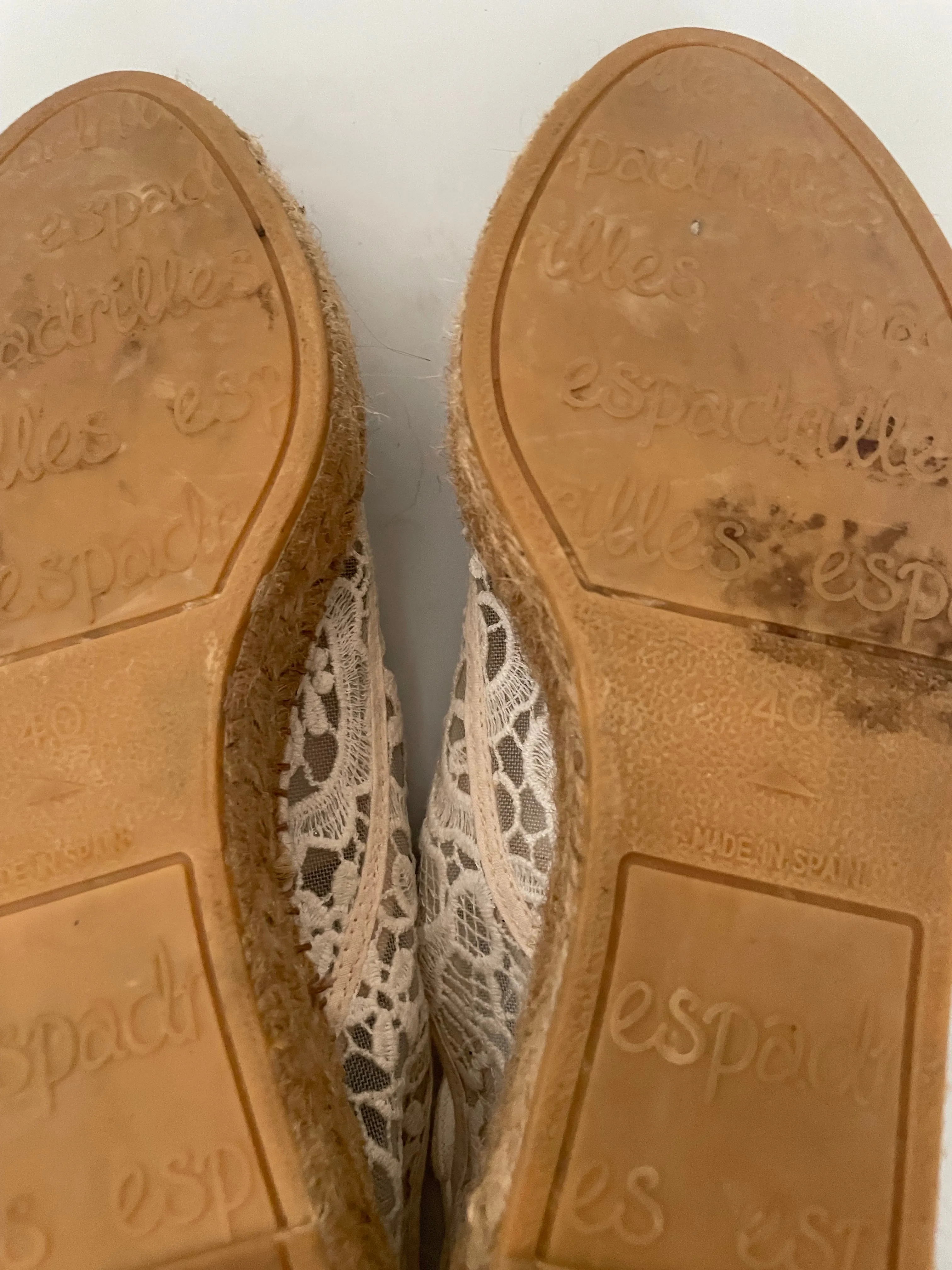 Gaimo Lace Espadrilles UK 7
