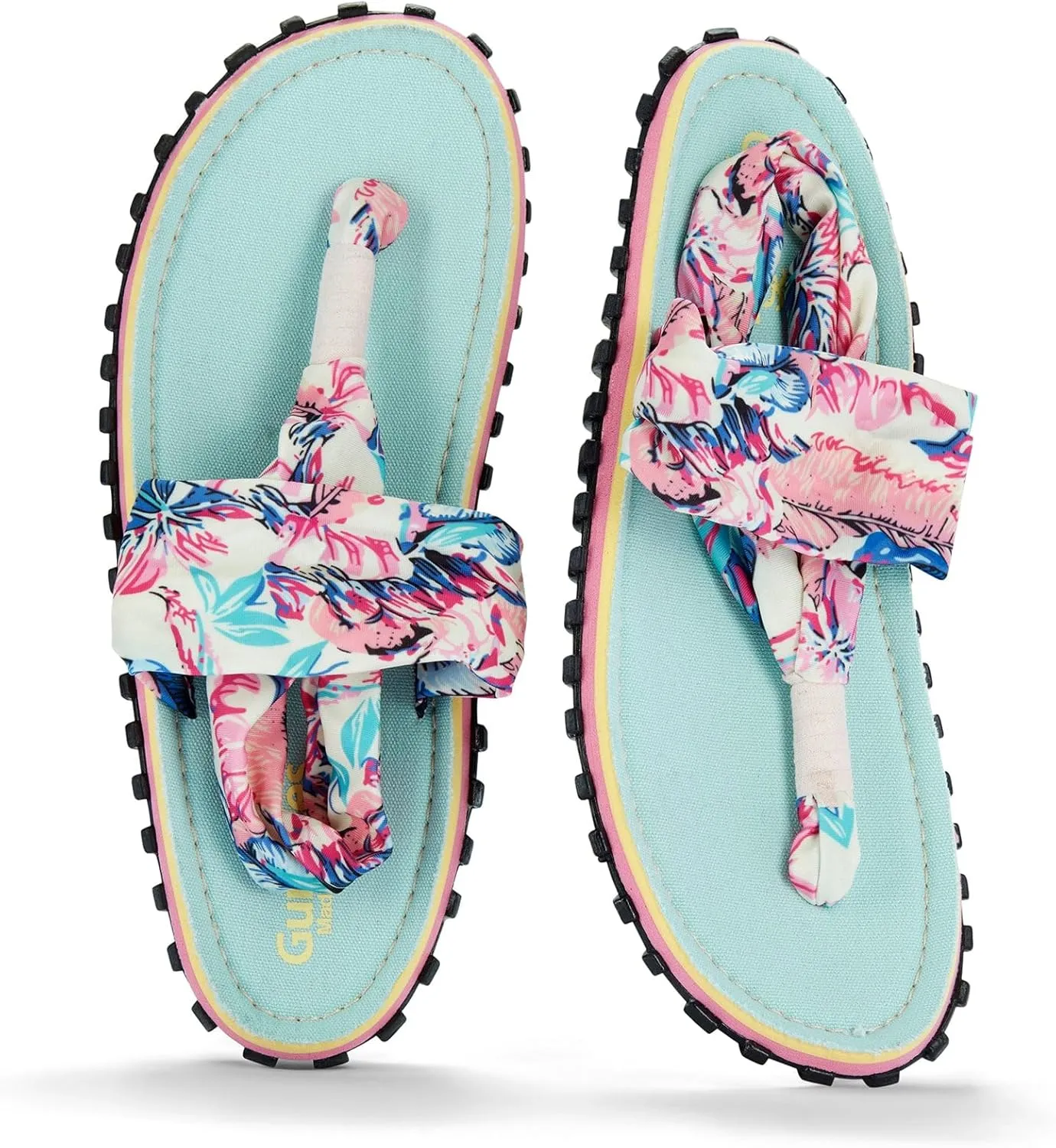 Gumbies Slingback Womens Flip Flops, with Supersoft Toe Post and Durable Recycled Rubber Sole - Comfort Guaranteed