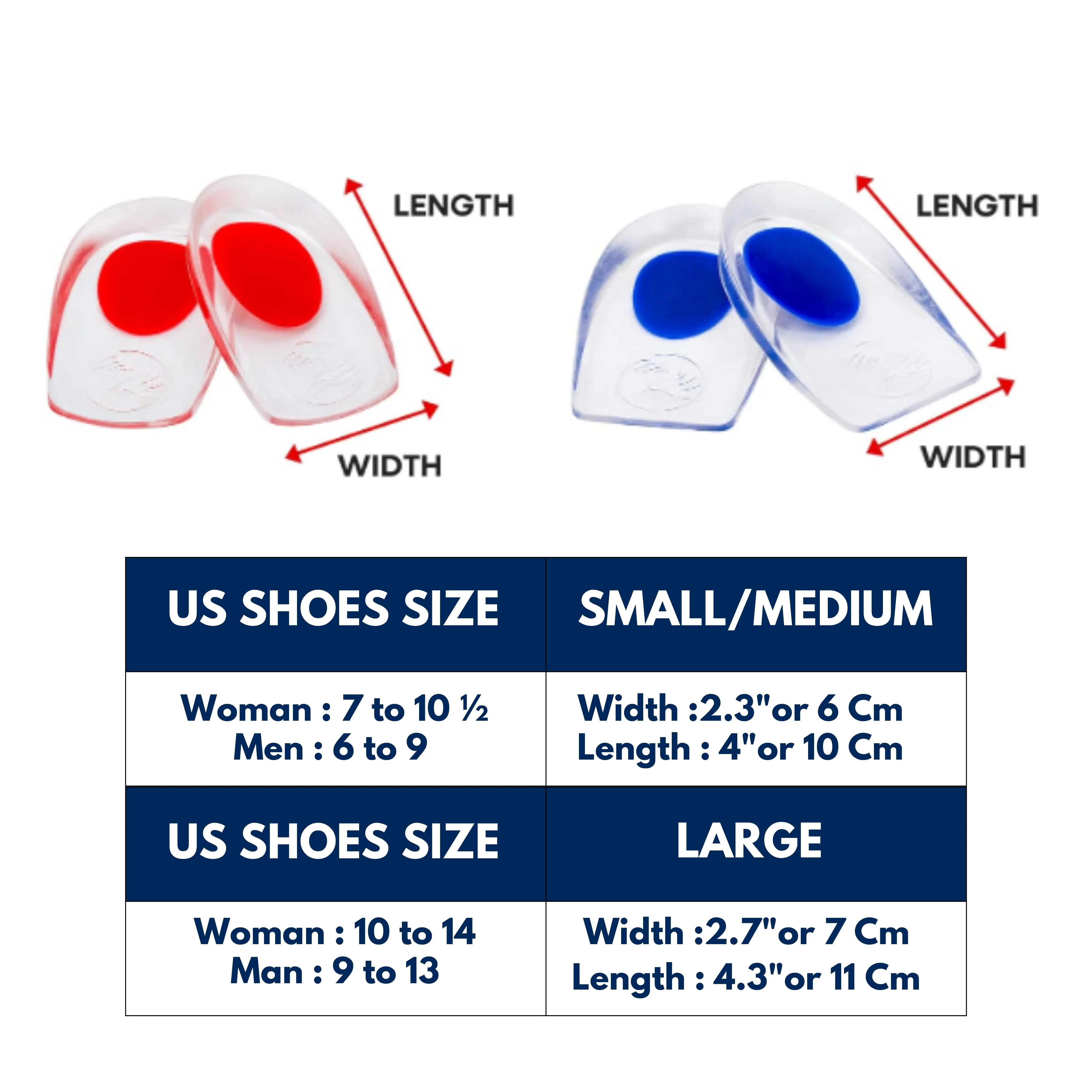 Heel Cushions – Effective Pain Relief, Shock Absorption & Improved Pressure