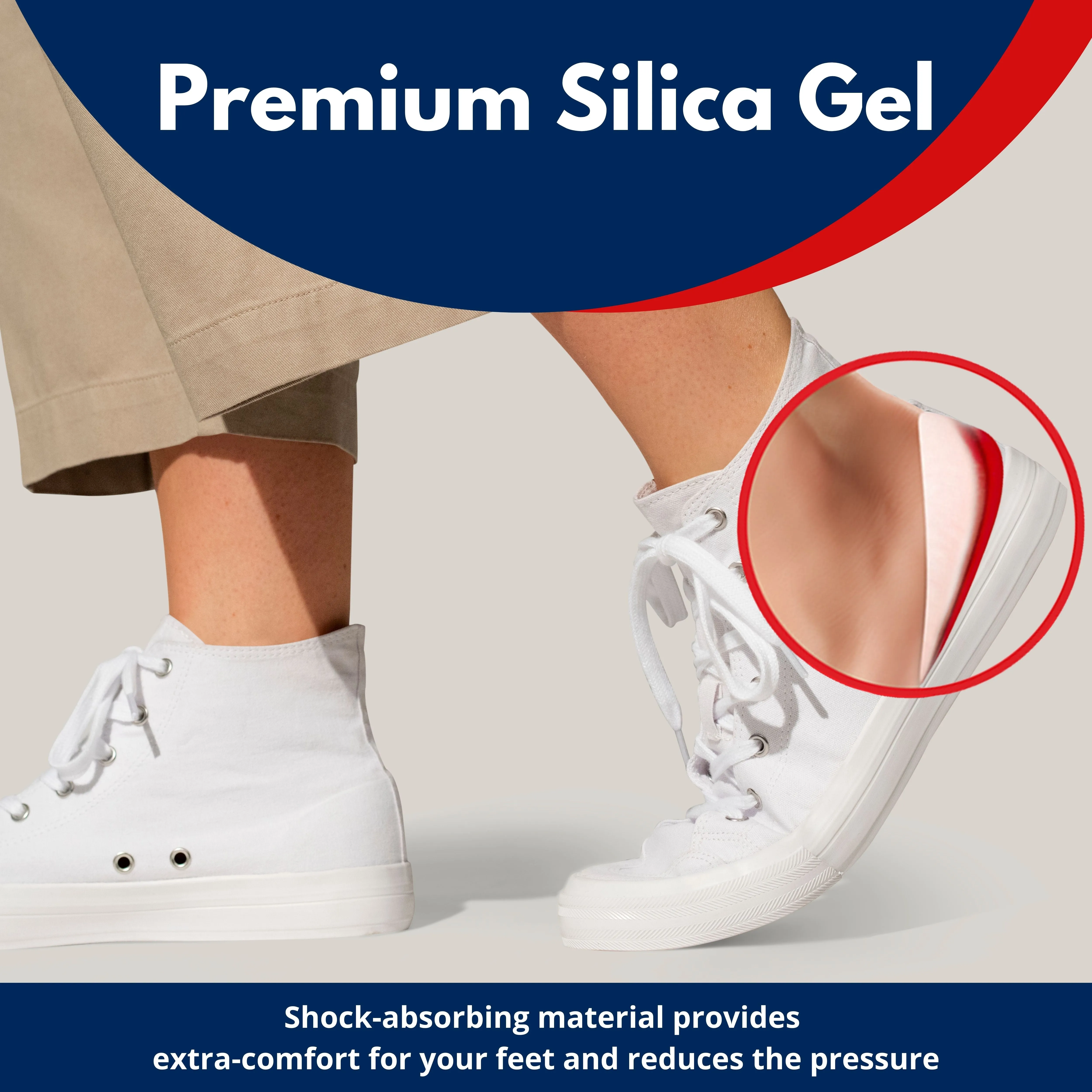 Heel Cushions – Effective Pain Relief, Shock Absorption & Improved Pressure