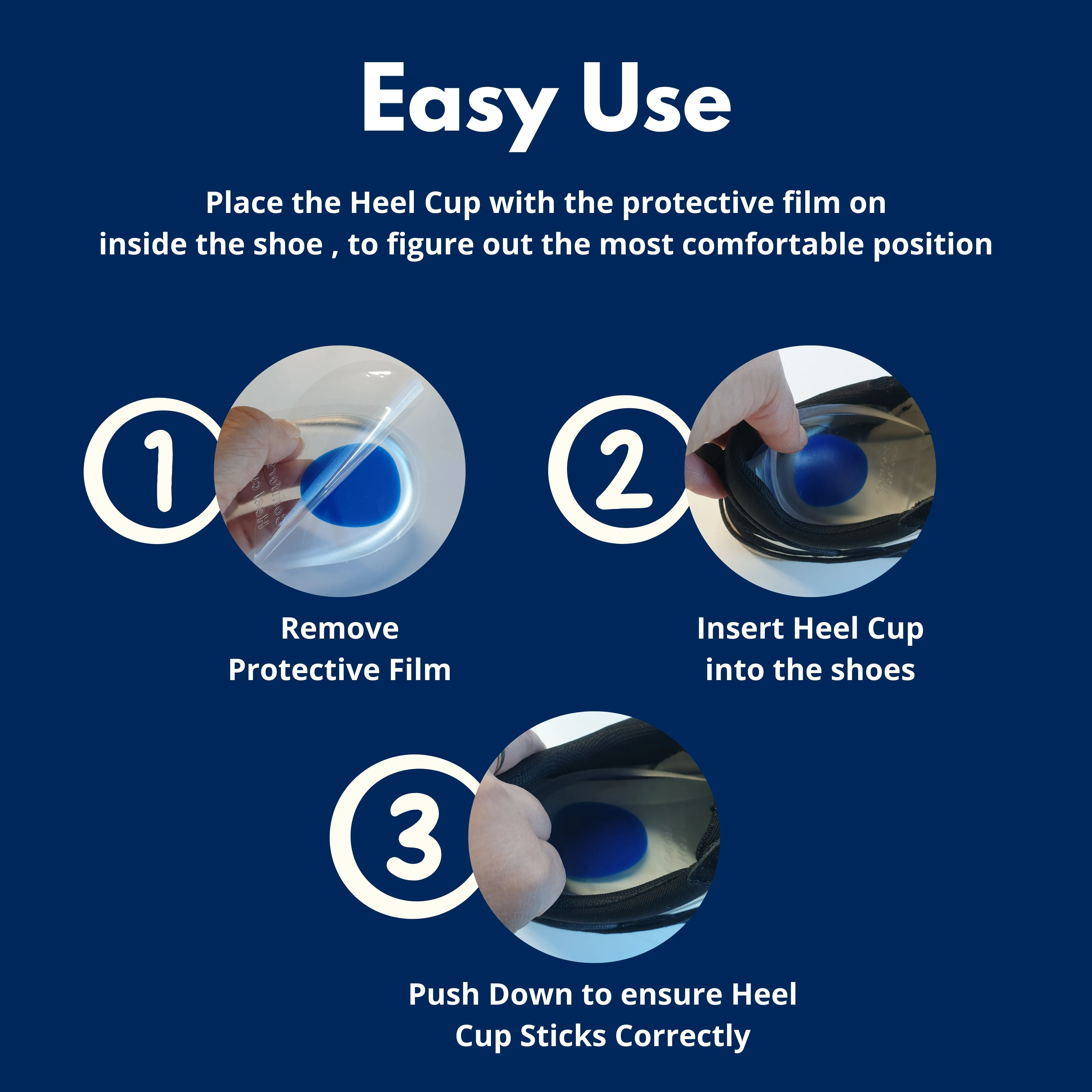Heel Cushions – Effective Pain Relief, Shock Absorption & Improved Pressure