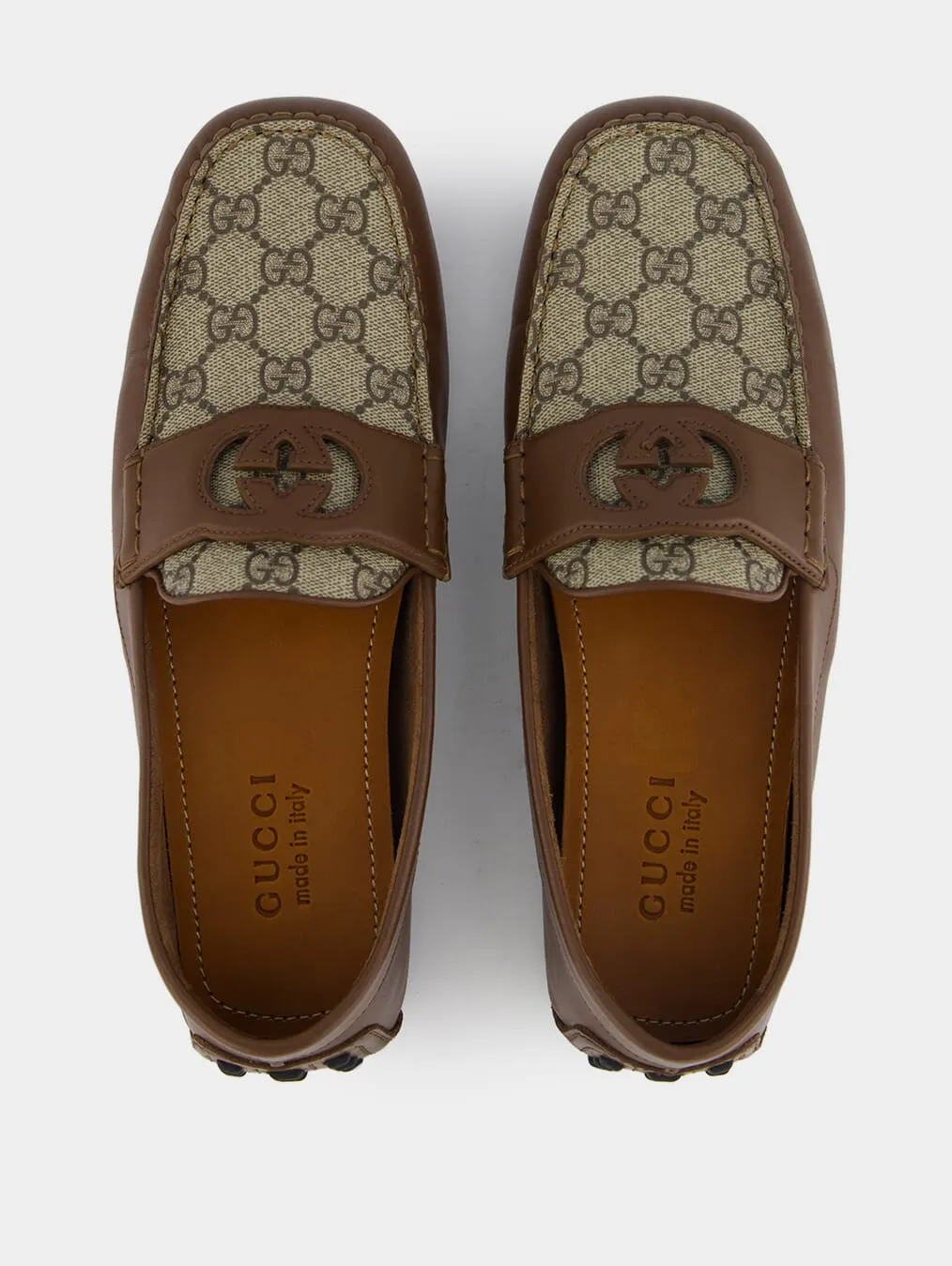Interlocking G Slip-On Loafers