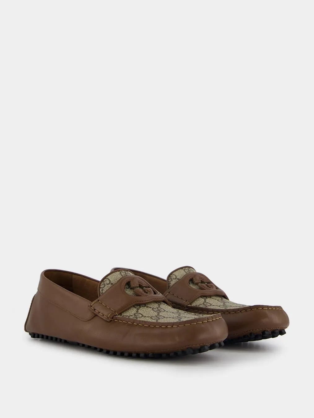 Interlocking G Slip-On Loafers