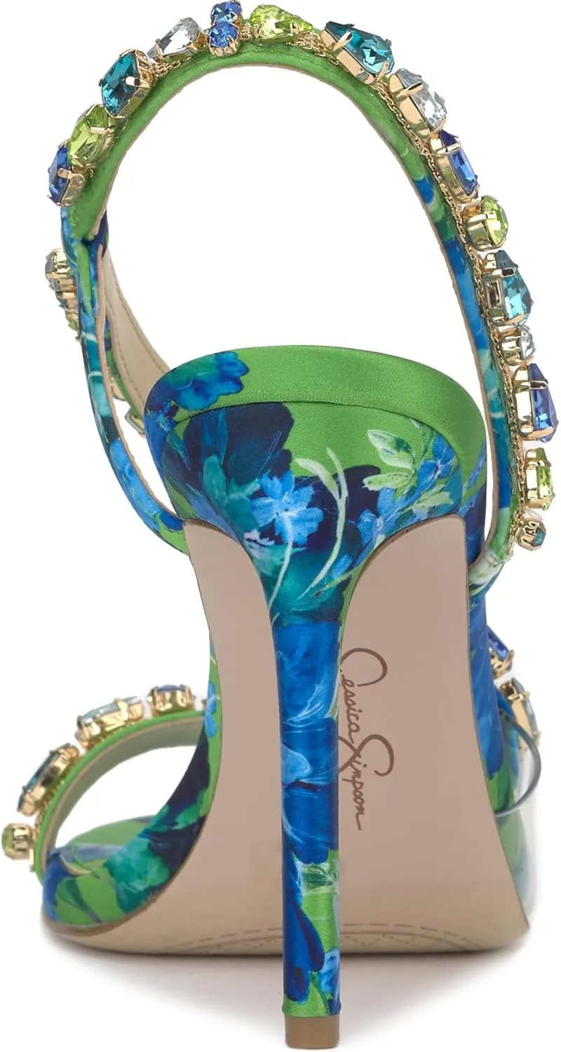 Jessica Simpson Women's Jaycin Embellished Heeled Sandal