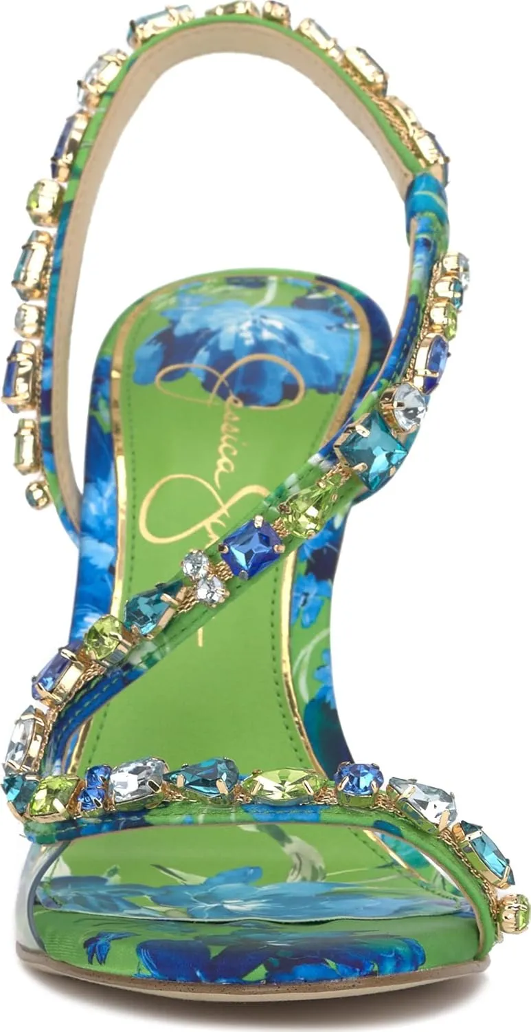 Jessica Simpson Women's Jaycin Embellished Heeled Sandal