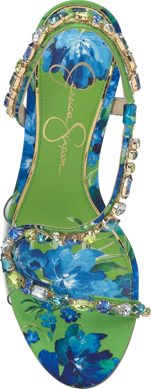 Jessica Simpson Women's Jaycin Embellished Heeled Sandal