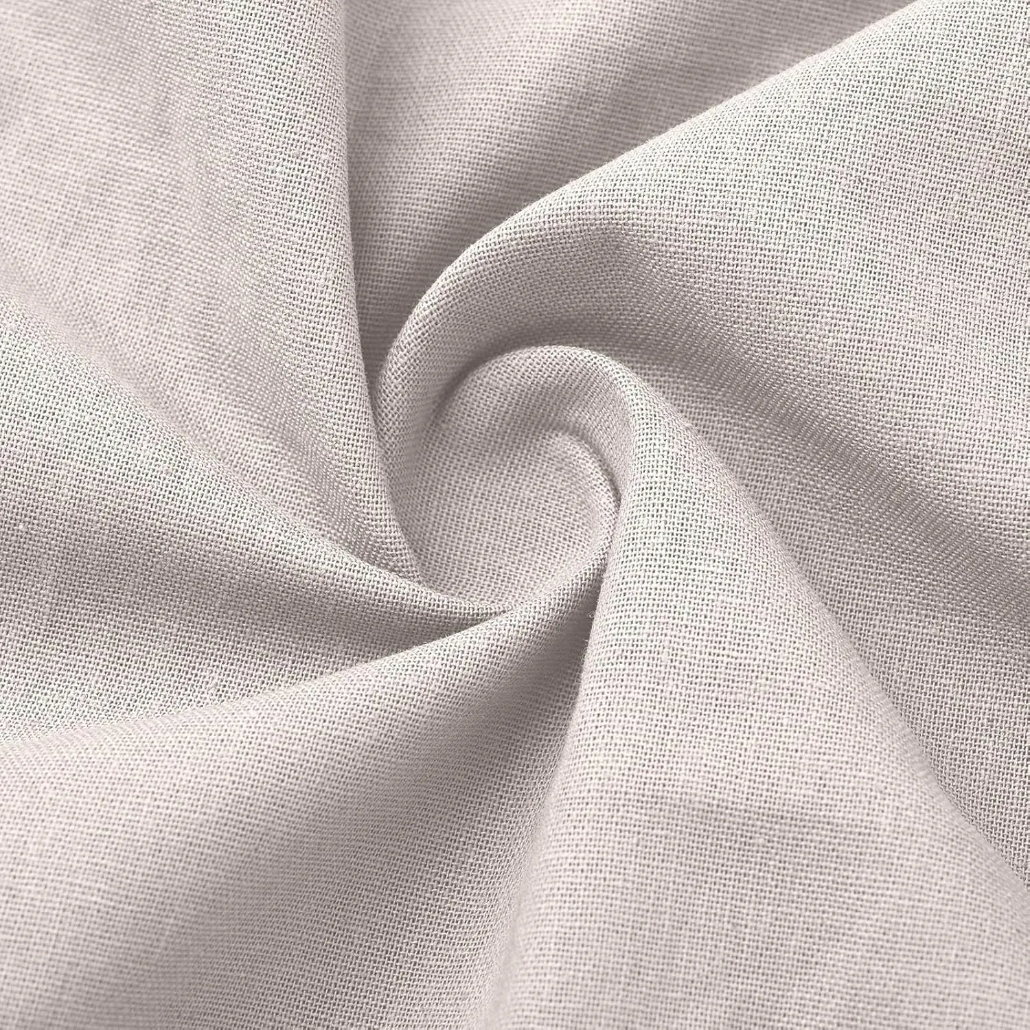 JOAU Women Cotton Linen Maxi Dress Casual Summer Long Sleeve Crew Neck Irregular Button A-Line Shirt Dresses with Pockets