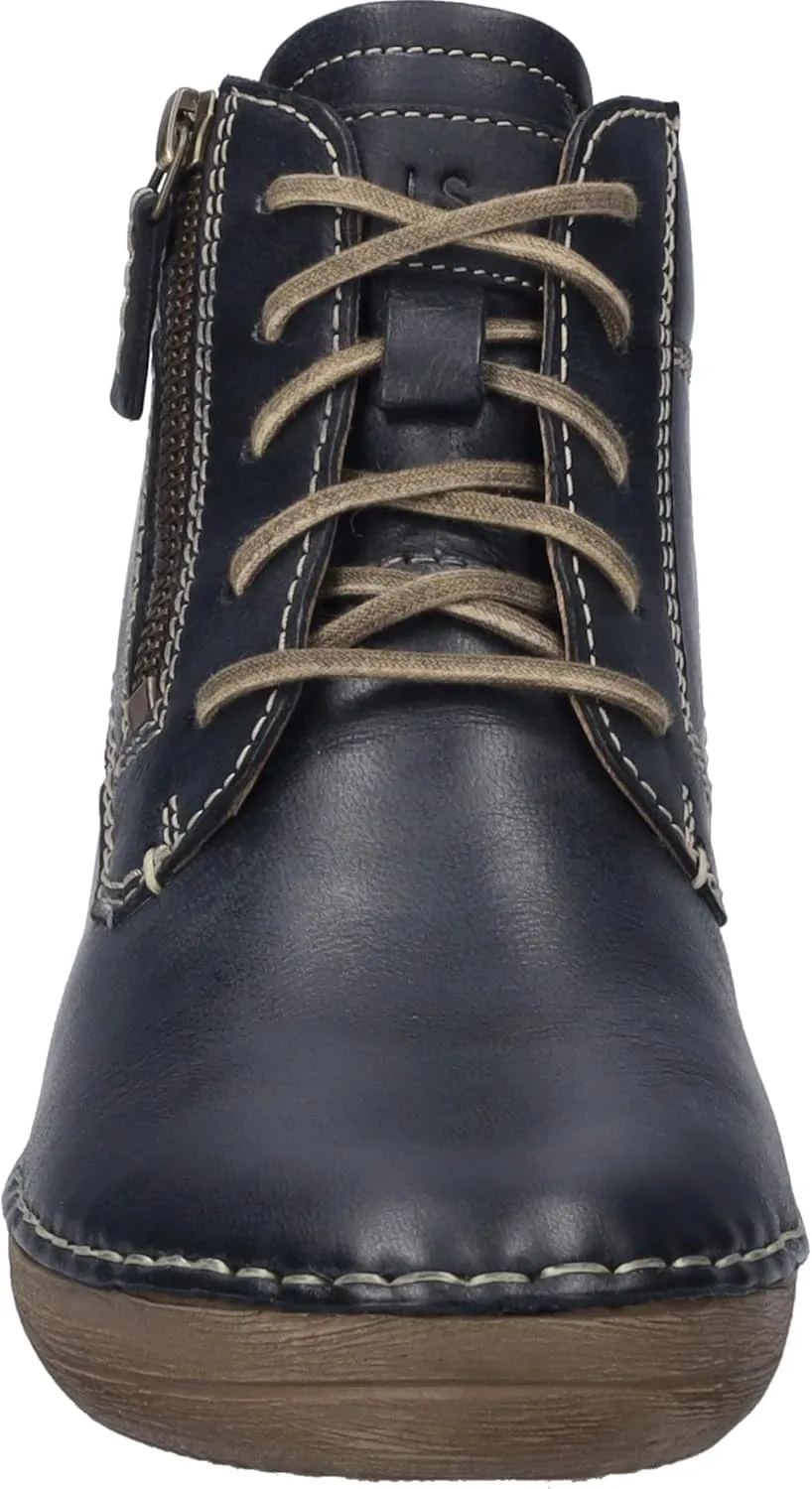Josef Seibel Felicia 09 Women's Lace-Up Ankle Boots, Width G (Normal), Interchangeable Footbed