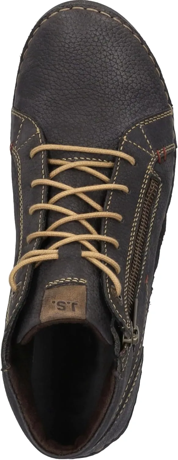 Josef Seibel Fergey 67 Women's Lace-Up Ankle Boots, Width G (Normal), Interchangeable Footbed