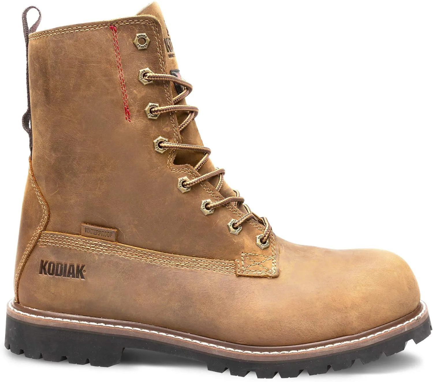 Kodiak Men's 8-Inch McKinney Soft Toe Waterproof Industrial Boot