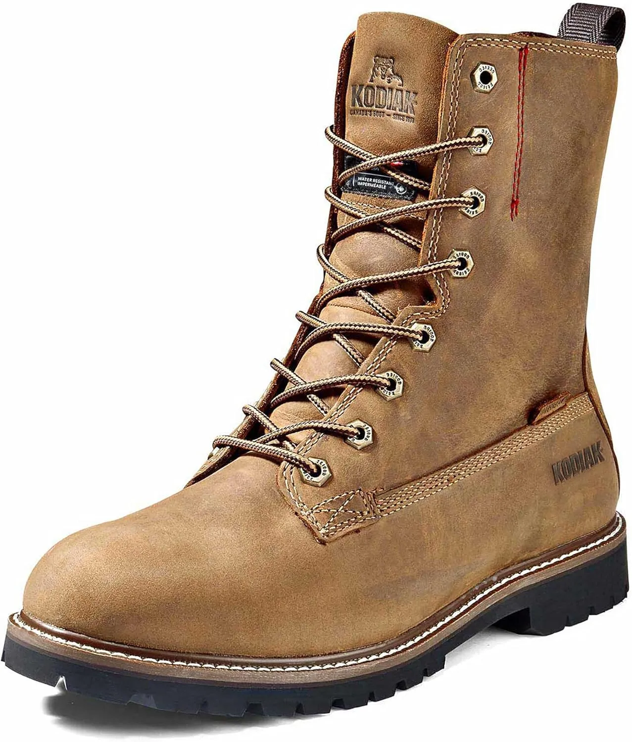 Kodiak Men's 8-Inch McKinney Soft Toe Waterproof Industrial Boot