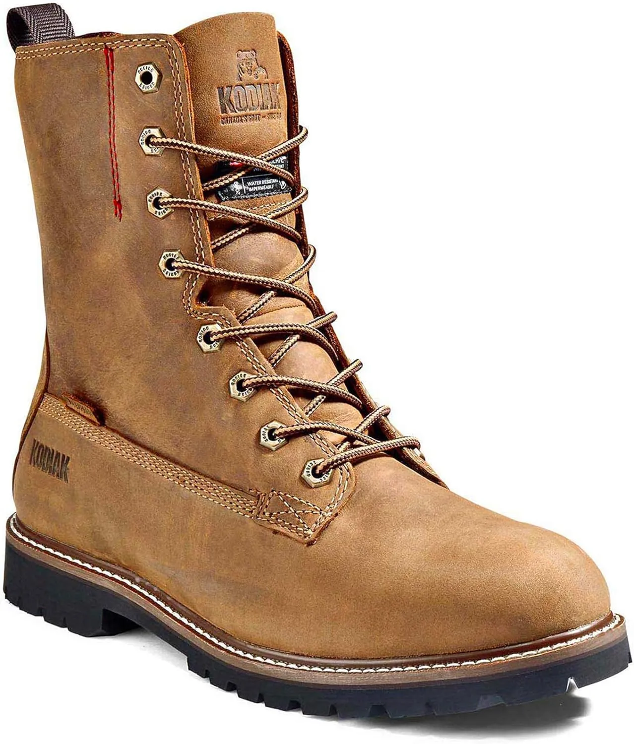 Kodiak Men's 8-Inch McKinney Soft Toe Waterproof Industrial Boot