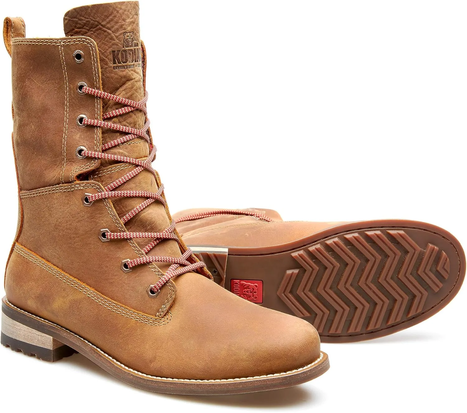 Kodiak Women's 8 in Cloverdale Plaid Ankle Boot