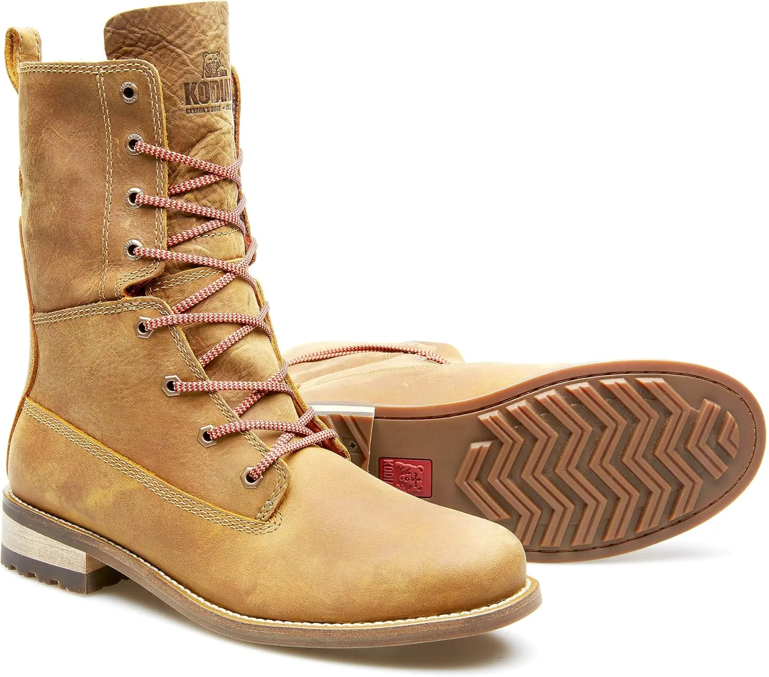 Kodiak Women's 8 in Cloverdale Plaid Ankle Boot