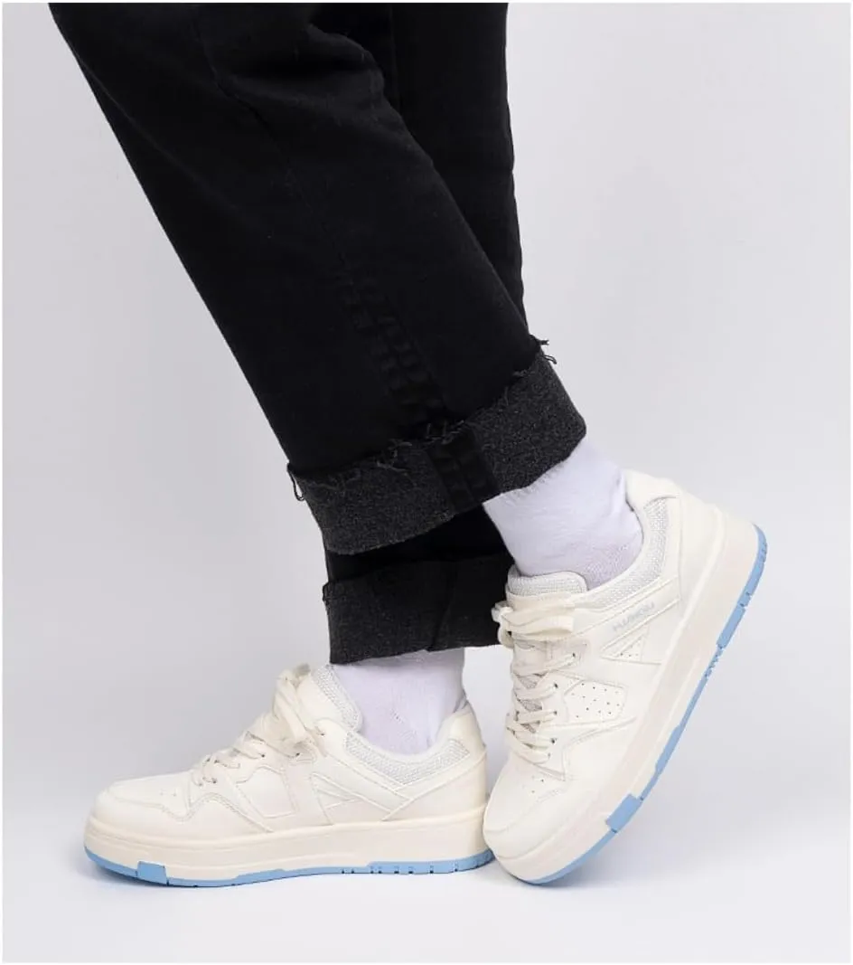 Korean Chunky White Sneakers | Kawaii Academy Style | Cloud Sole & Hidden Heel Lift | Comfortable Dad Shoes for Women Runner| Trendy Outfit | Gift for Daughter | Travel-Friendly