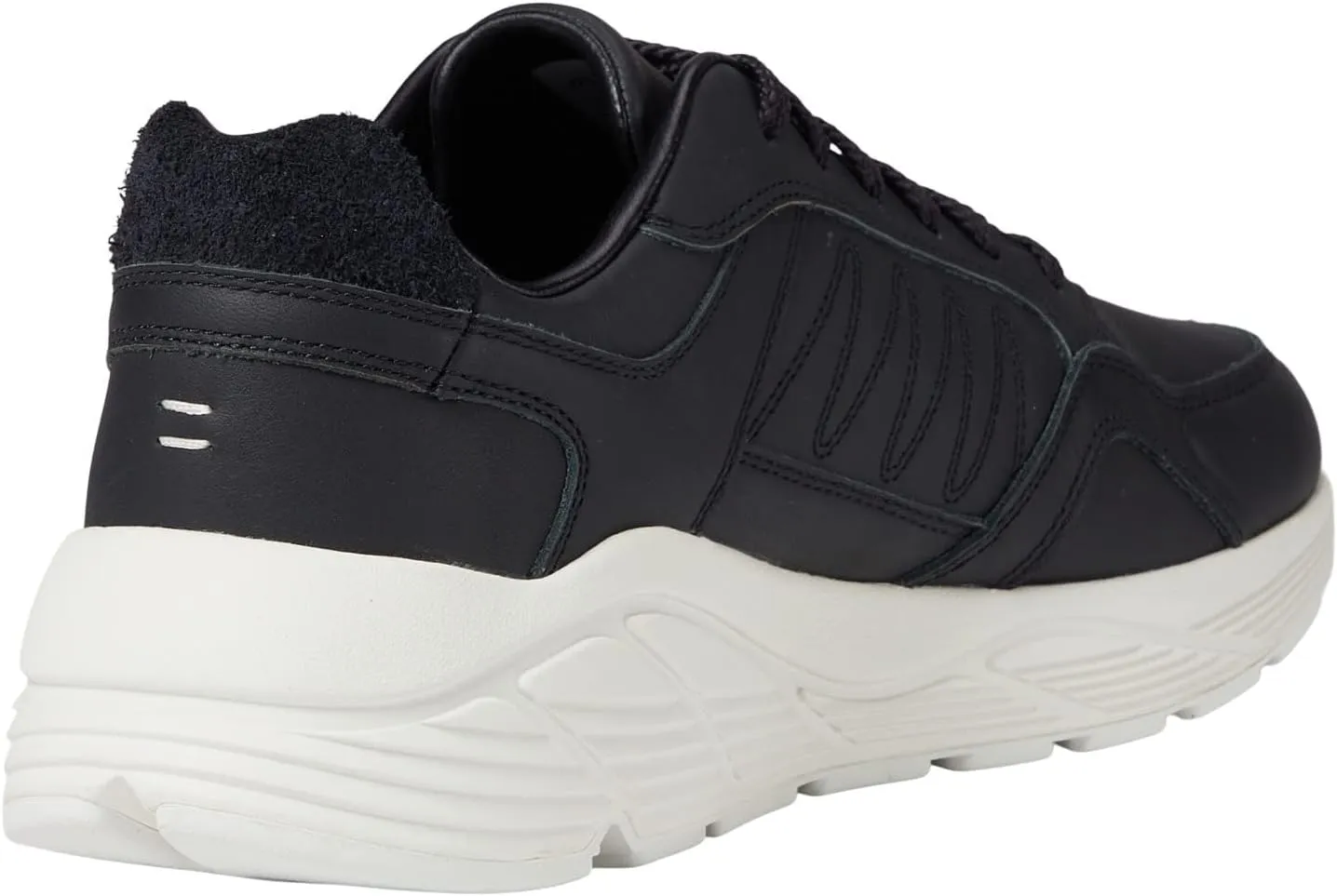 LABEL™ Go-to Low Lace-up Men's Sneakers – Soft Suede & Leather – Memory Foam Lining – Removable Footbed