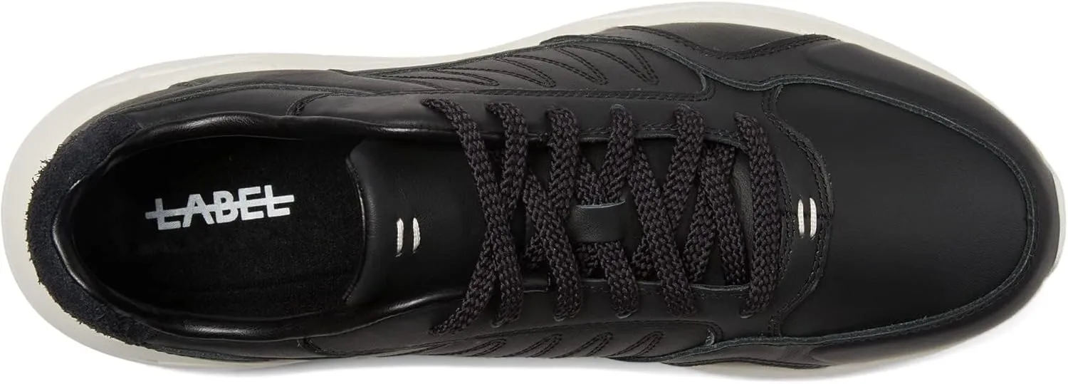 LABEL™ Go-to Low Lace-up Men's Sneakers – Soft Suede & Leather – Memory Foam Lining – Removable Footbed