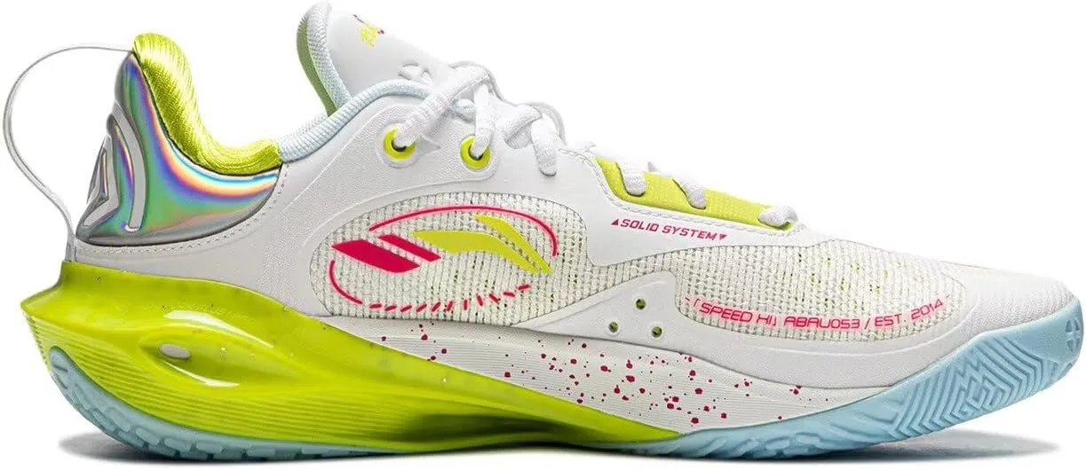 LI-NING Speed Series Men Professional Basketball Shoes Wearable Anti-Slippery Lightweight Sports Sneakers ABAU021 ABAU053