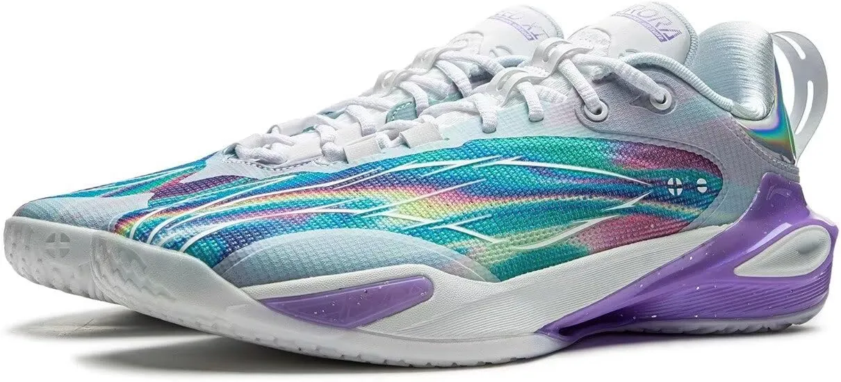 LI-NING Speed Series Men Professional Basketball Shoes Wearable Anti-Slippery Lightweight Sports Sneakers ABAU021 ABAU053