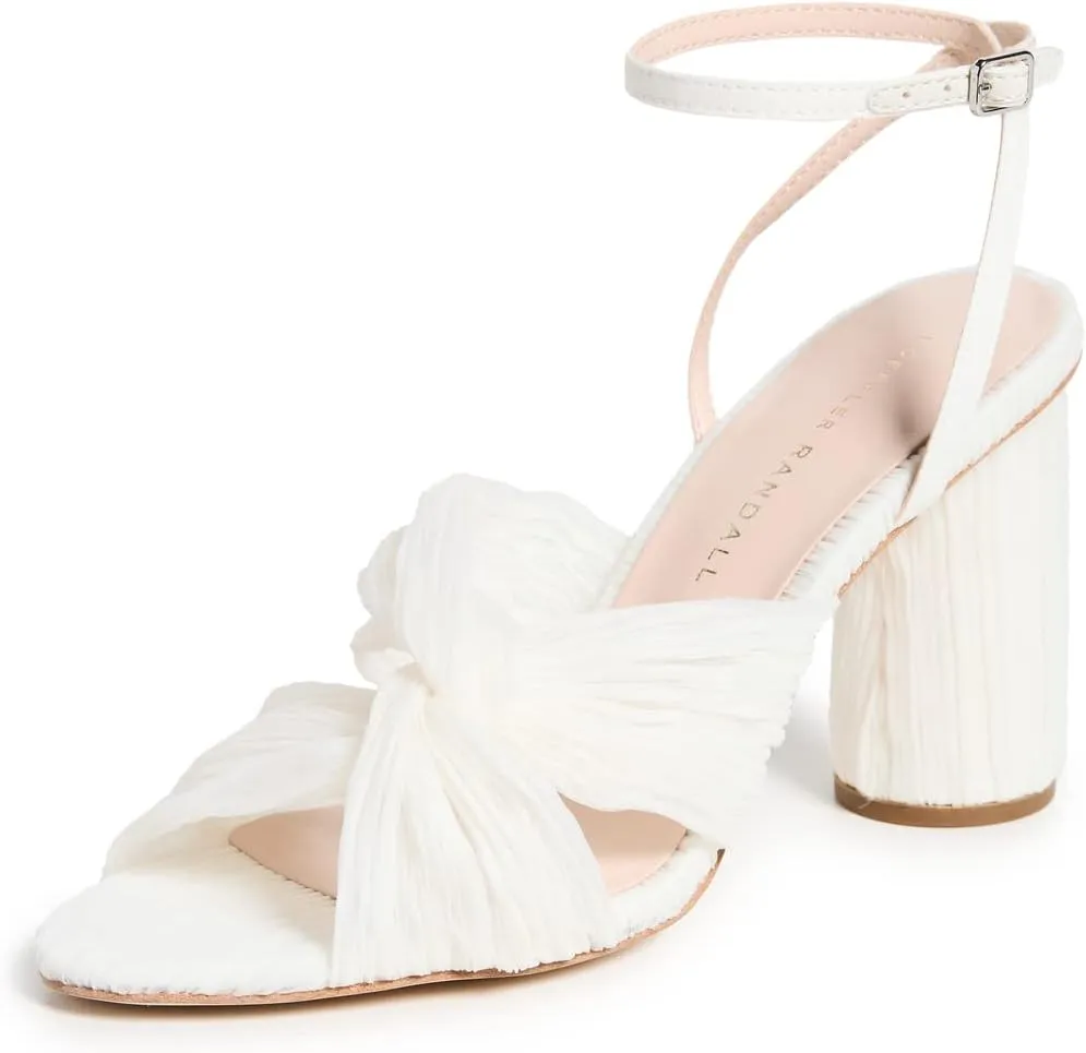 Loeffler Randall Women's Reed Pleated Twist Sandals