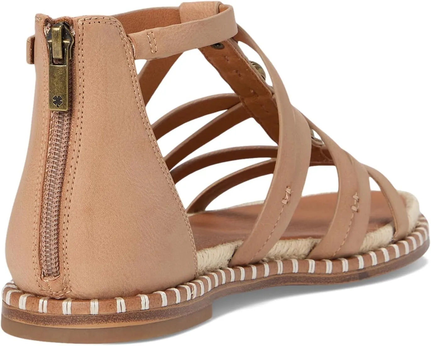 Lucky Brand Women's Korina Beaded Gladiator Sandals Flat