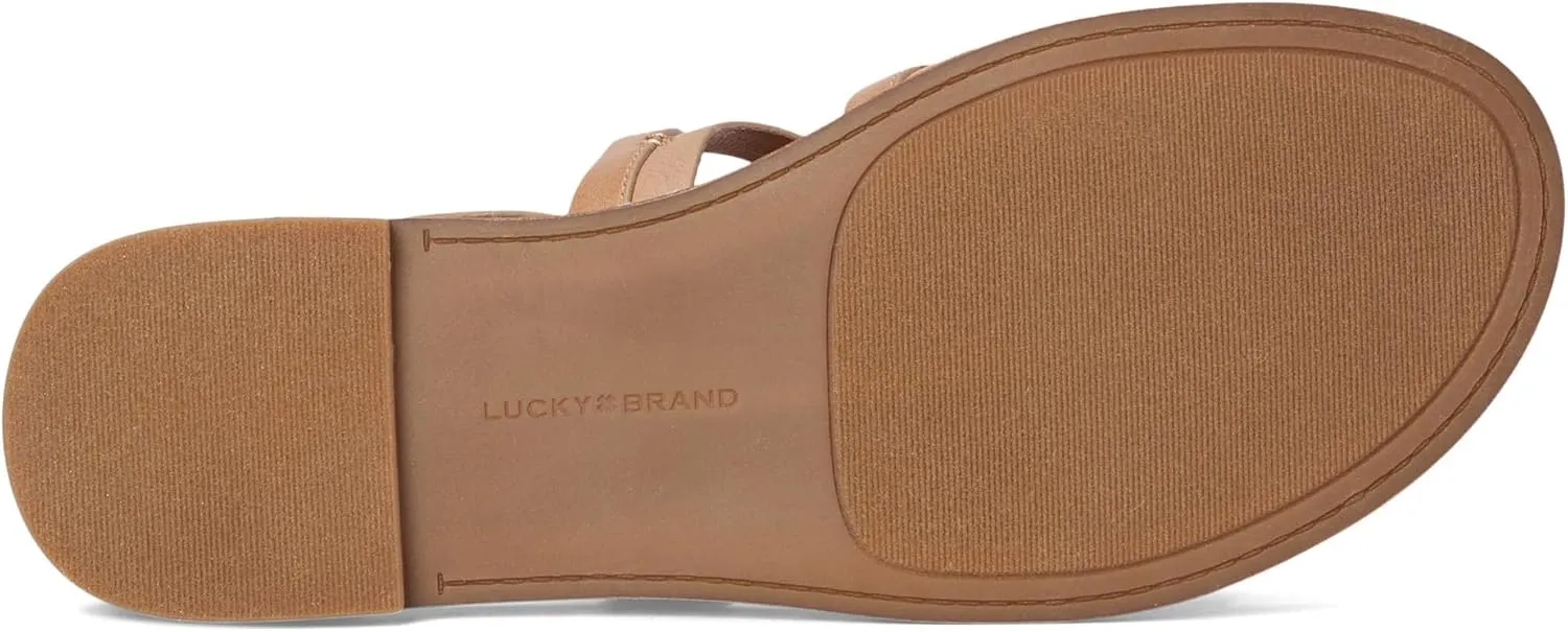 Lucky Brand Women's Korina Beaded Gladiator Sandals Flat