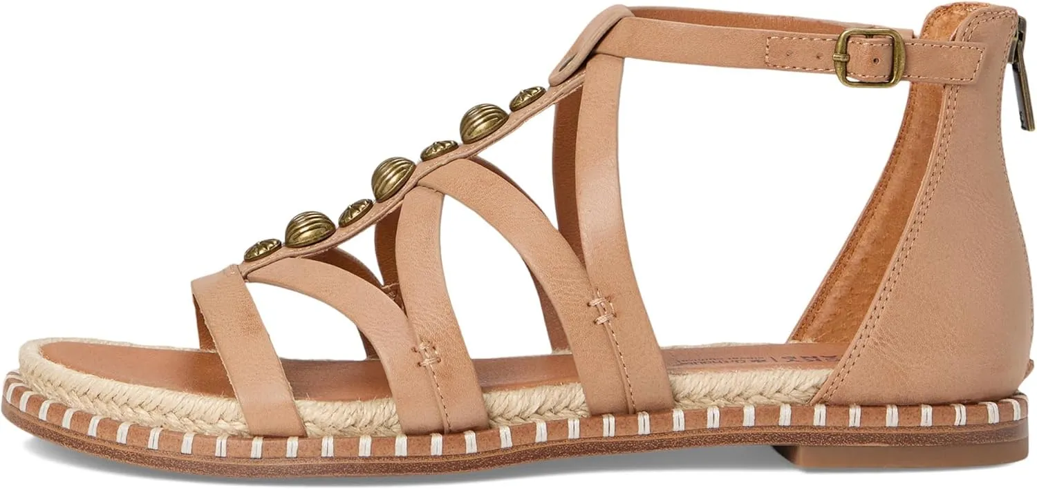 Lucky Brand Women's Korina Beaded Gladiator Sandals Flat